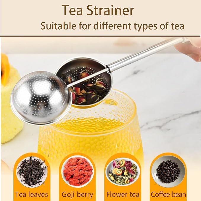 Stainless Steel Tea Strainer, Tea ball Strainers - Image 3