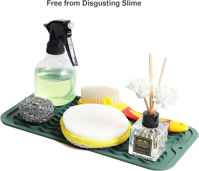 ZLR Silicone Sponge Holder & Sink Caddy Tray - Image 8