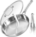 12 Inch Stainless Steel Pan by Bzayeat