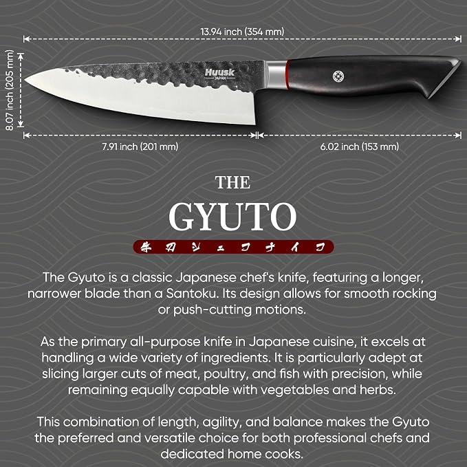 Huusk Professional Japanese Chef Knife - Image 7