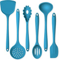 Onader Silicone Cooking Kitchen Utensils Set of 6, Non Toxic & Dishwasher Safe by Onader
