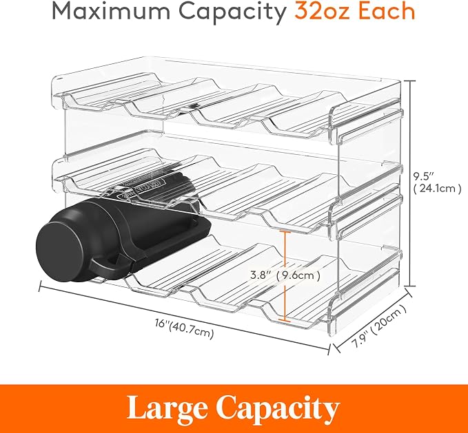 Lifewit Stackable Water Bottle Organizer - Image 5