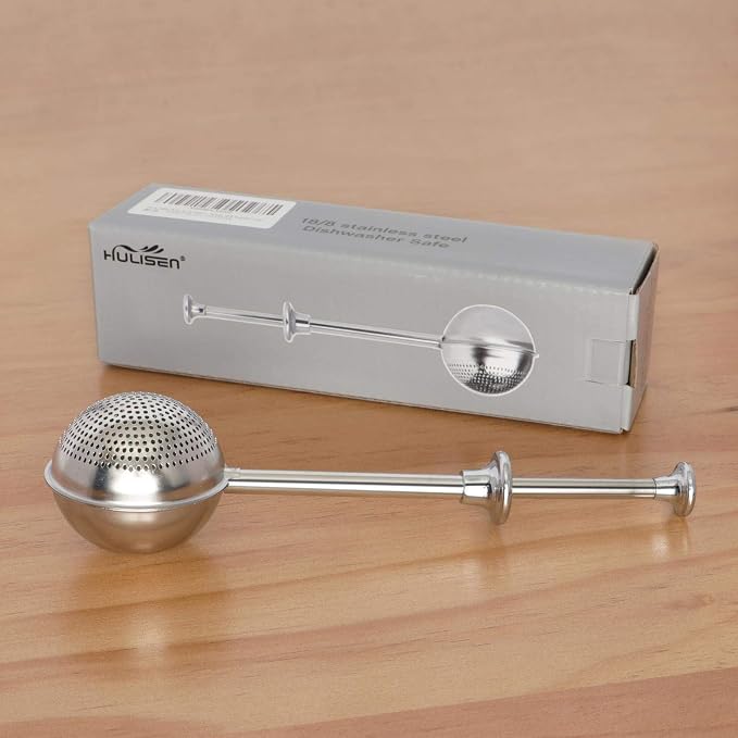 HULISEN Flour Duster for Baking, One-Handed Operation, 304 Stainless Steel - Image 9