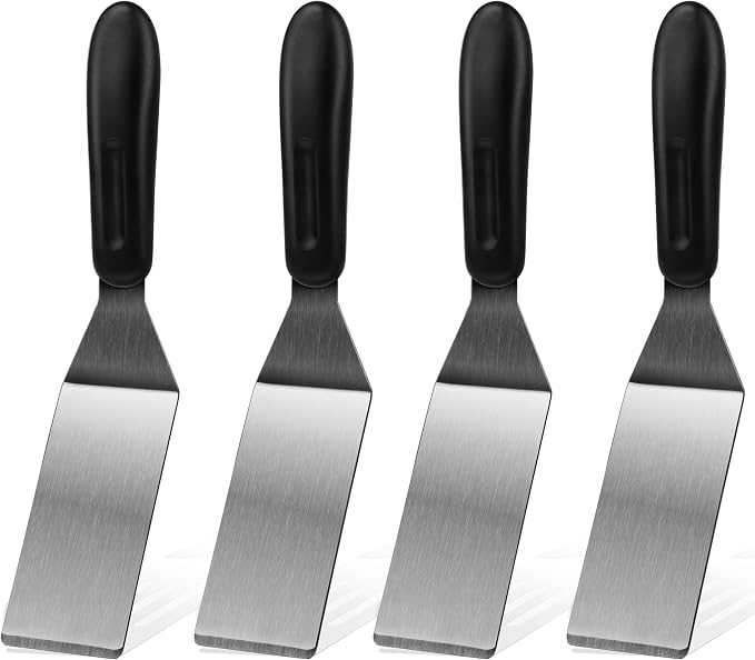 Small Spatula 4 PCS, Mini Serving Spatula by Volikos