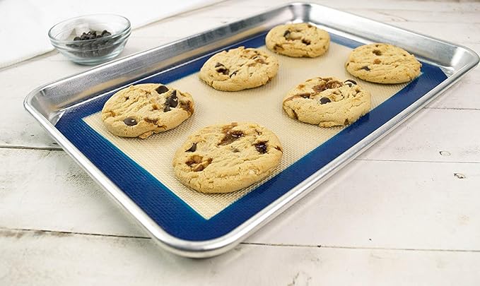 USA Pan Jelly Roll Pan, Heavy Duty Aluminized Steel, 14.1875 x 9.25, - Image 3