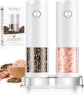 Electric Salt and Pepper Grinder Set Automatic Battery Pepper Mill Shakers by ioion