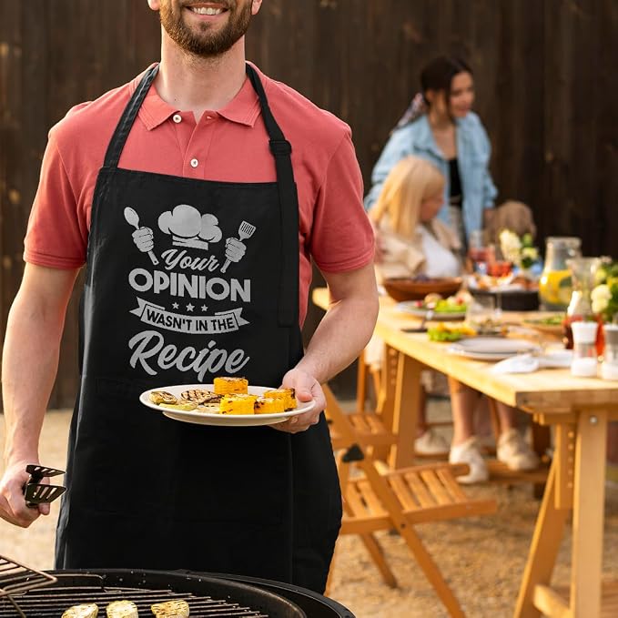 SANDJEST Funny Mens Aprons - Image 8