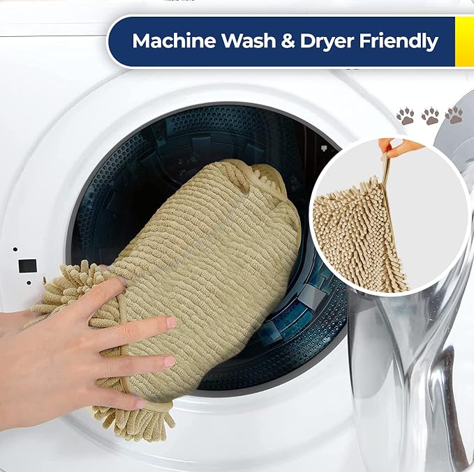 Muddy Mat® Doggy Dryer, Highly Absorbent Microfiber Washable Dog Shammy - Image 6
