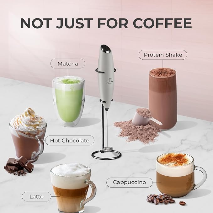 Zulay Kitchen Powerful Milk Frother Wand - Image 3