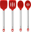 Vayvnt 4 PCS Silicone Kitchen Utensils, Large Cooking Utensils Set by Vayvnt