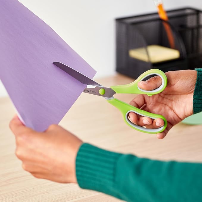 Amazon Basics Multipurpose Stainless Steel Scissors - Image 8