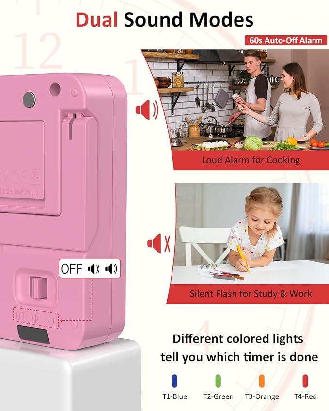 Digital Kitchen Timer for Cooking - Image 5