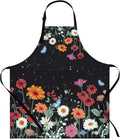ASPMIZ Floral Apron for Adults, Waterproof Women Apron by ASPMIZ
