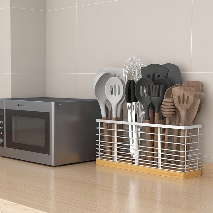 Suli Extra Large Kitchen Utensil Holder Countertop - Image 6