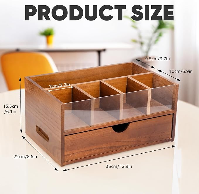 Coffee Bar Station Organizer for Countertop, Coffee and Tea Drawer Organizer - Image 2
