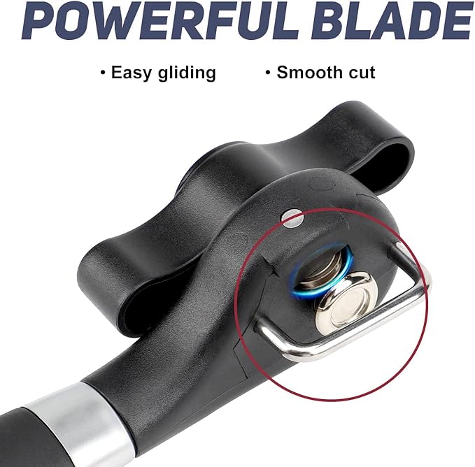 Side Cut Can Opener Smooth Edge, Safety Can Opener - Image 2