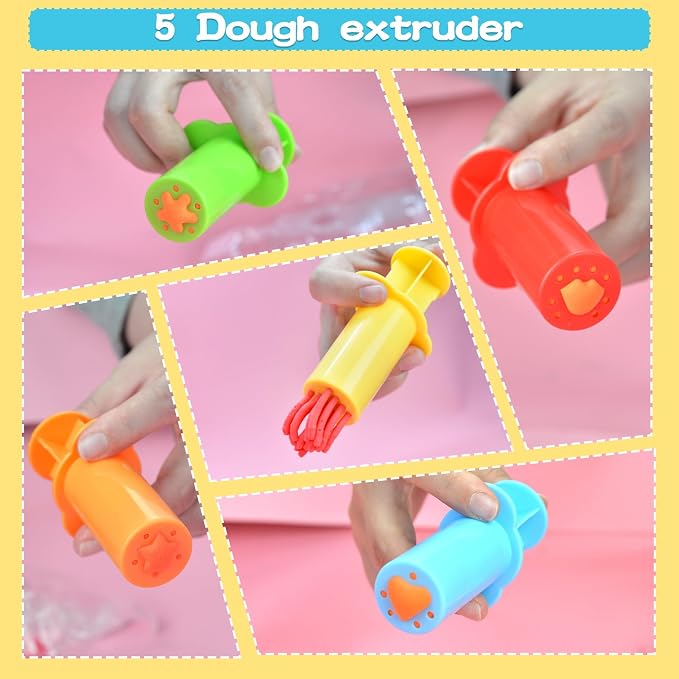 LCY WEDSHI Dough Tool Set, Dough Accessories Includes Cutters Roller, Rolling - Image 4