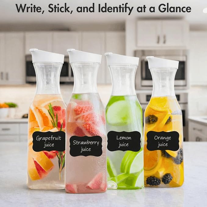 YOUEON 8 Pack 50 Oz Plastic Water Carafe - Image 5