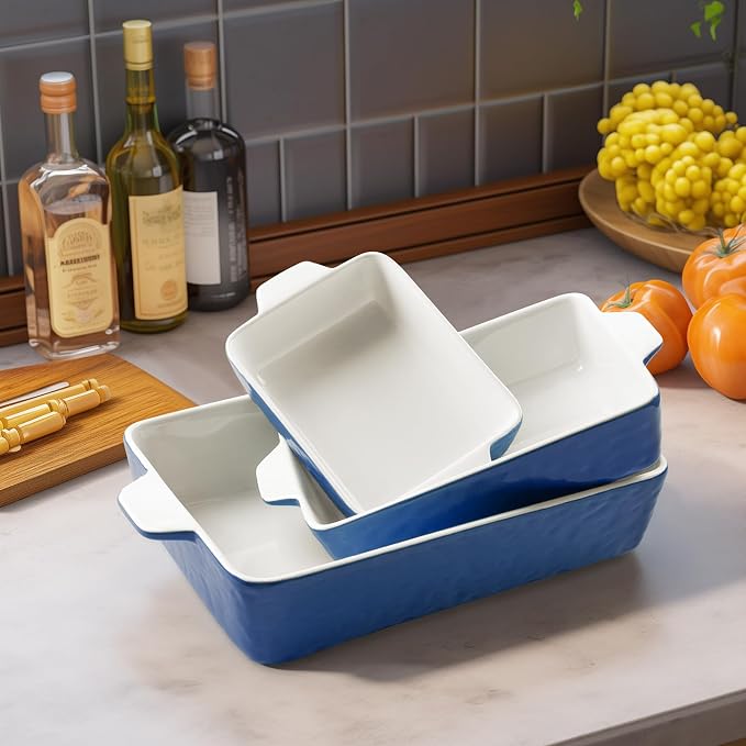 Casserole Dishes for Oven, Ceramic Baking Dishes, Lasagna Pan - Image 8