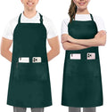 Utopia Kitchen 2 Pack Bib Apron, Adjustable by UTOPIAKITCHEN