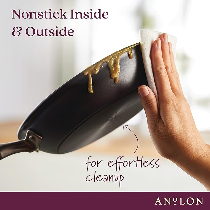 Anolon Advanced Home Hard Anodized Nonstick Sauté Pan - Image 3