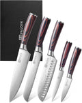 PAUDIN Knife Set, Stainless Steel Chef Knife Set by PAUDIN