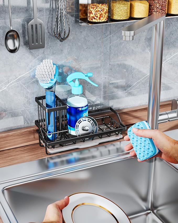 Consumest Sponge Holder for Kitchen Sink - Image 6