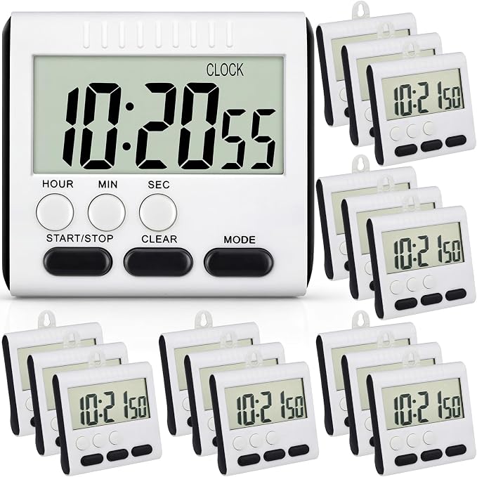 Xuhal 15 Pack 24 Hours Kitchen Timer by Xuhal