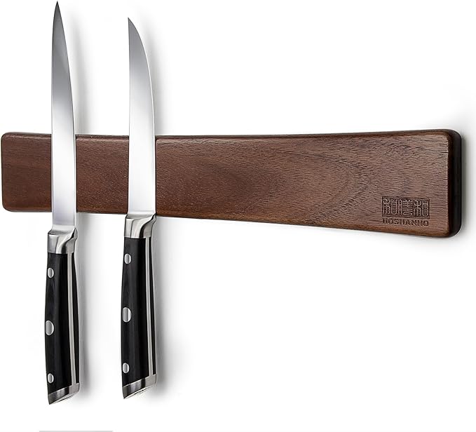 HOSHANHO Magnetic Knife Strips, Magnetic Knife Holder by HOSHANHO