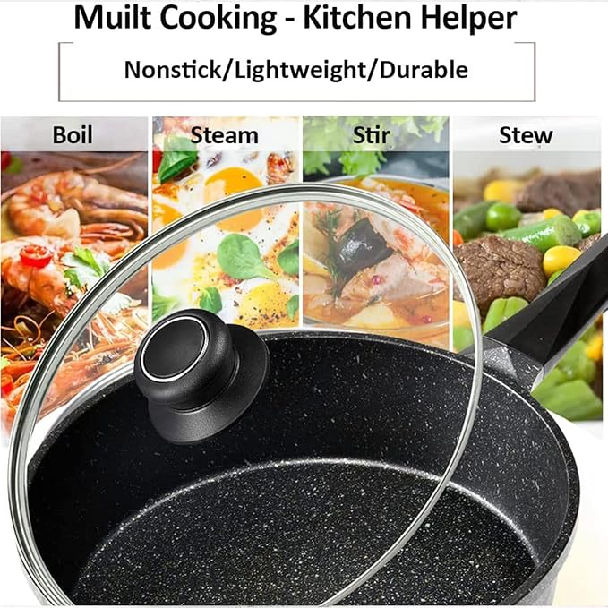 8 Inch Glass Lid for Frying Pan Lid, Fry Pan Lid, Skillet Lid, Pan Lid - Image 4