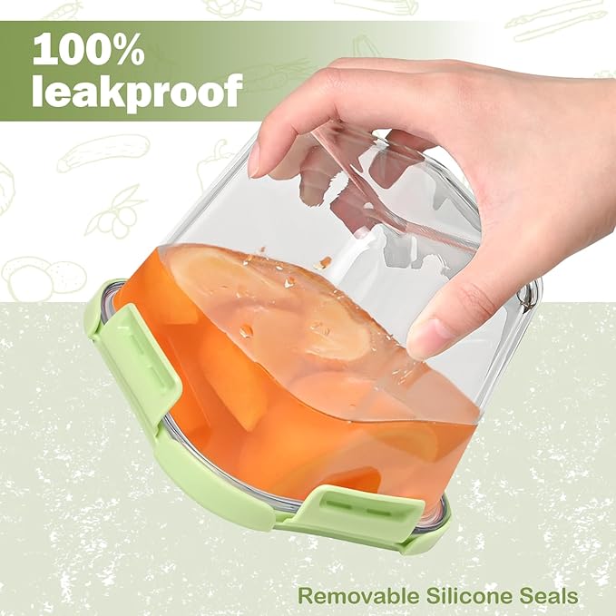 Glass Soup Containers with Lids 32oz - Image 4