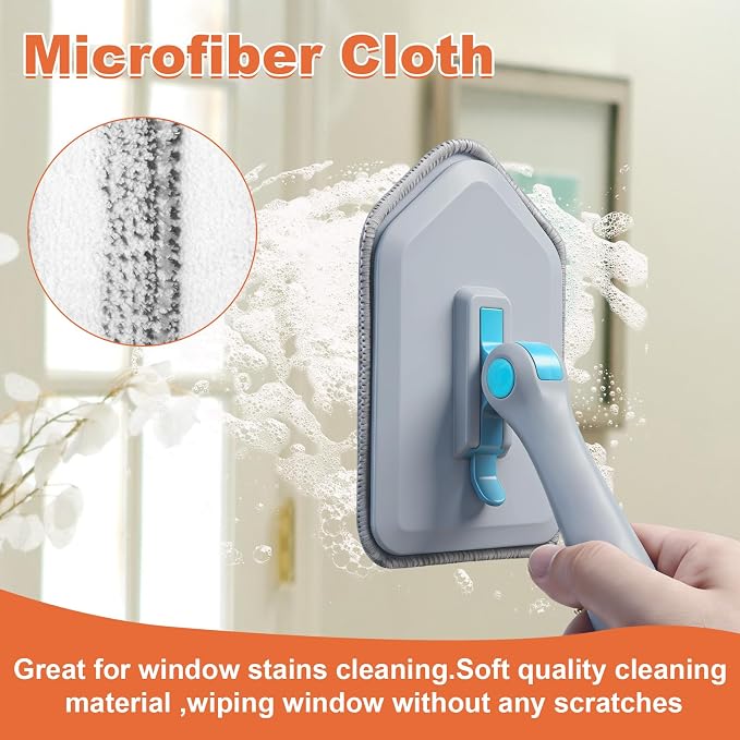 Long Handled Scrub Brush for Shower, 3-in-1 Cleaning Brushes - Image 8