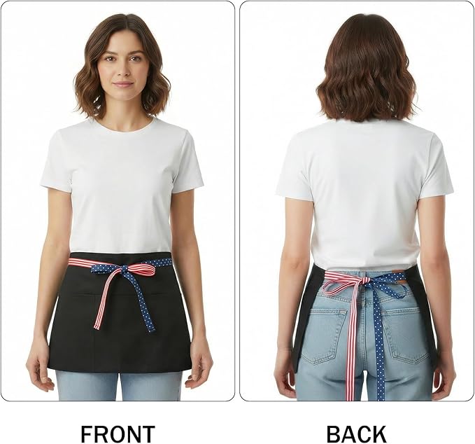 BOHARERS 3-Pocket Waist Apron - Image 2