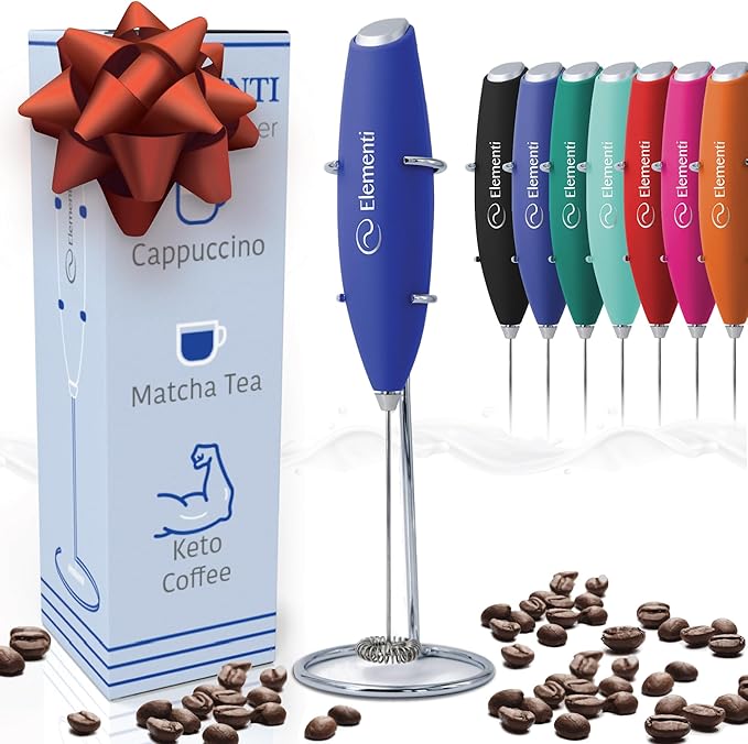 Elementi Electric Milk Frother Handheld by Elementi