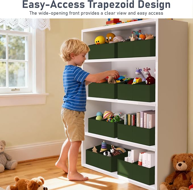 DIMJ Large Closet Shelf Organizer Bins 6 Packs - Image 6