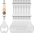 FoldTier 12 Pcs Beadable Beer Opener Reusable Bottle Opener Decorative by FoldTier