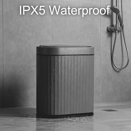 ELPHECO Bathroom Motion Sensor Trash can, 2 Gallon Automatic Garbage Can - Image 6