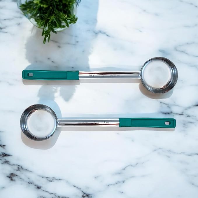 4 Ounce Solid Stainless Steel Portion Control Ladle Spoon - Image 9