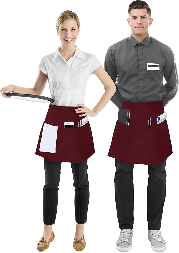 Utopia Wear 4 Pack Server Aprons - Image 2