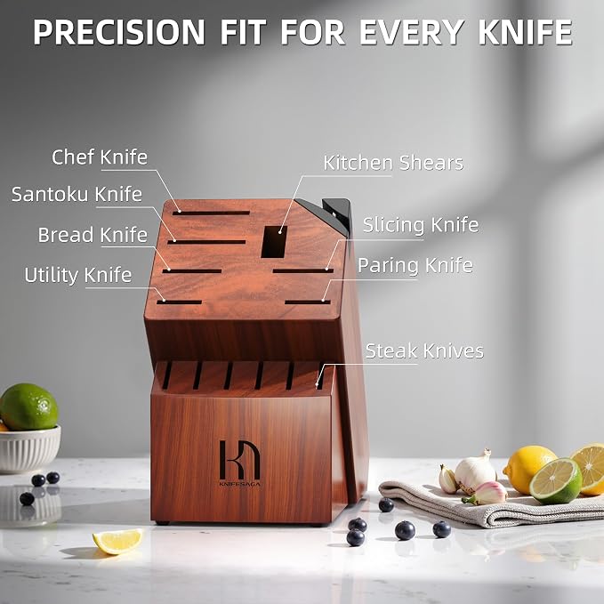 KnifeSaga Knife Set Premium, Japanese High Carbon Stainless Steel 14 Pcs - Image 8