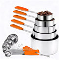 Bopei Measuring Cups and Spoons Set Stainless Steel 10 Piece by Bopei