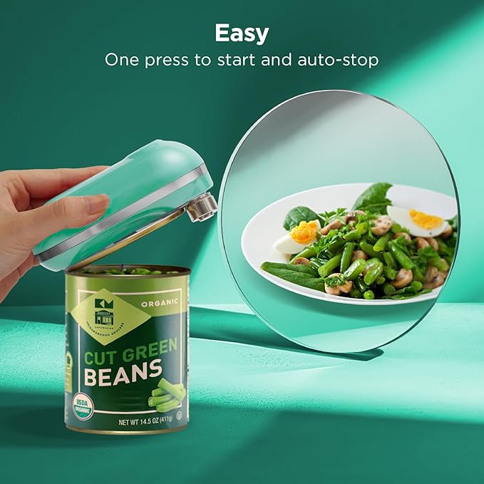 Kitchen Mama Mini Plus Rechargeable Electric Can Opener: USB-C Charging - Image 2