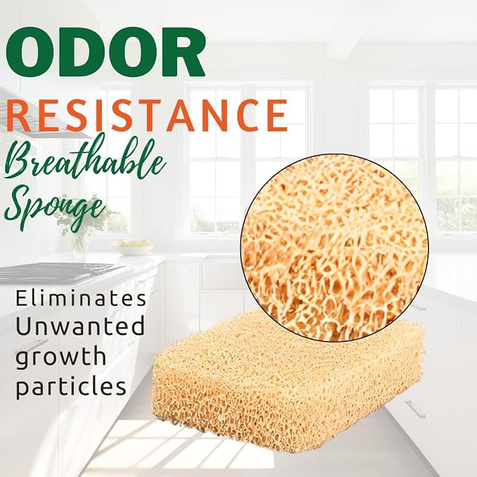 Peachy Clean Silicone Dish Sponge Scrubbers, Unscented Freshness, Non-Scratch - Image 2