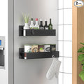 HuggieGems 2 Pack Magnetic Spice Storage Rack Organizer by HuggieGems