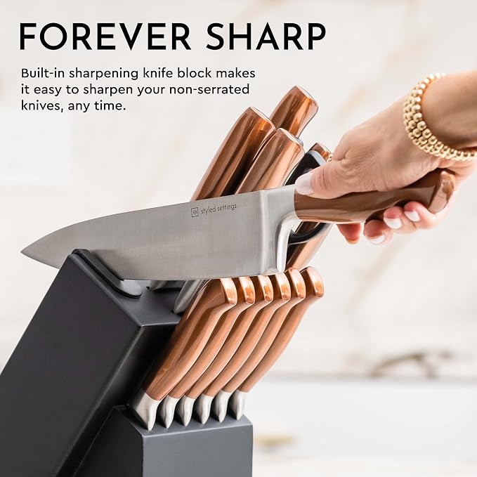 Styled Settings 14-Piece Knife Set - Image 2