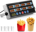 Relaxweex 1 Pack Commercial 8 Channel Digital Kitchen Timer, Wall Mount or by Relaxweex