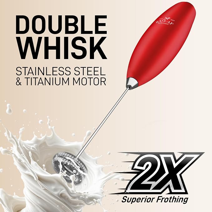 Zulay Kitchen Whisk Milk Frother - Image 4