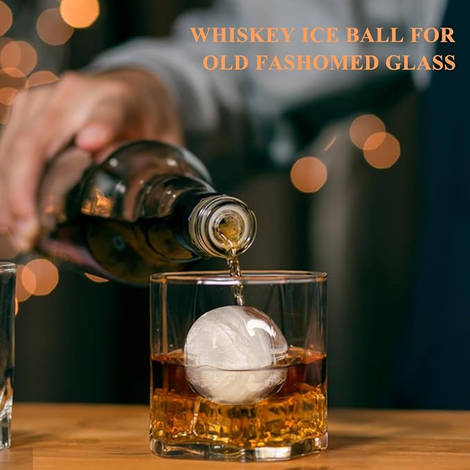 Round Ice Cube Mold, 1.8 INCH x 8, Ice Ball Maker Mold | Round Ice Cube Trays - Image 5