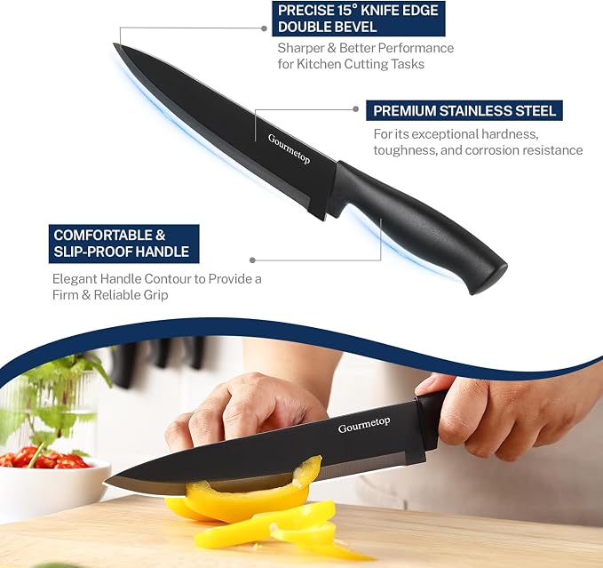 Gourmetop Kitchen Knife Set - Image 3