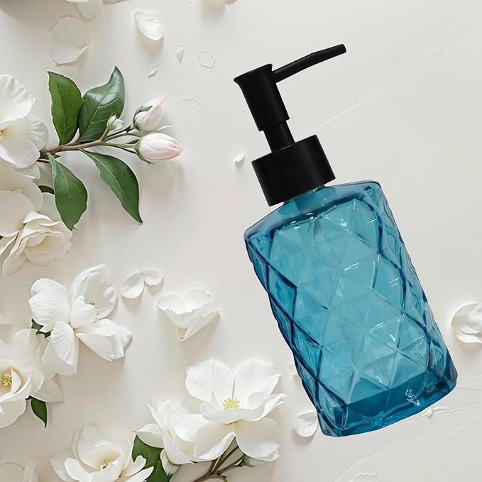 12Oz Small Glass Soap Dispenser - Image 3